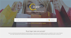 Desktop Screenshot of ceger.rs